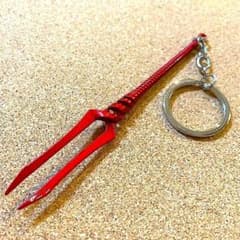 금속제 미니메탈 무기 롱기누스의 창소(약 15 cm) at131