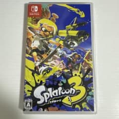 Splatoon 3 Nintendo Switch ゲームソフトのサムネイル