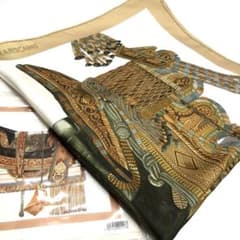 未使用✨超希少 保存ケース付 エルメス カレ90 モロッコの儀式用鞍 