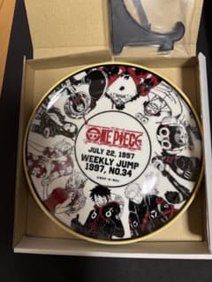 ONE PIECE 점프 숍 20주년 메모리얼 플레이트 전용 스탠드 포함