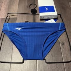 【競パン】ミズノ ブルーMサイズ　未使用 ミズノ MIZUNO 新品 タグ付き 箱付き 競パン XL - メルカリ