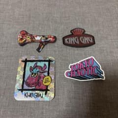 King Gnu　LIVE HOUSE TOUR 2025　ステッカー 4枚のサムネイル