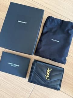 SAINT LAURENT ブラック ミニ財布のサムネイル