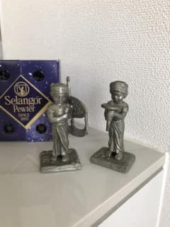 Selangor Pewter フィギュア 2体セット - メルカリ