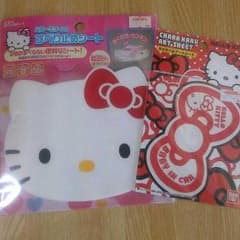 ステッカー&すべり止めシート☆愛車に☆HalloKittyのサムネイル