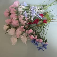 造花 アレンジメント用 ミニバラ 花材セットのサムネイル