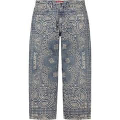 Supreme Bandana Jacquard Baggy Jean 34のサムネイル