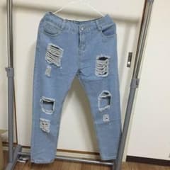ぽんゆり様専用クラッシュデニムのサムネイル