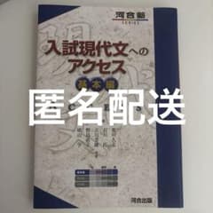 【新品未使用】入試現代文へのアクセス 基本編 河合塾のサムネイル