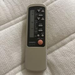 CHOFU 長府 エアコン用リモコン 本体 CAR-22PVFのサムネイル