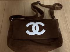 i*o様 新品 CHANEL ノベルティ パイル地 ショルダーバッグのサムネイル