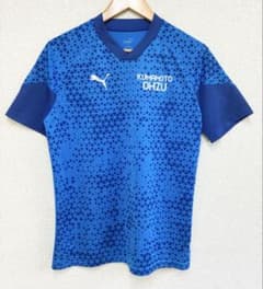 熊本　大津高校　サッカー部　支給　半袖　ユニフォーム　PUMA　メンズ　Mサイズ 熊本 大津高校 サッカー部 支給 半袖 ユニフォーム PUMA メンズ M