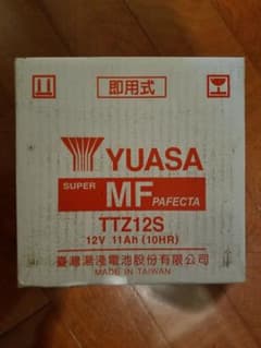 台湾YUASA TTZ12S バイク用バッテリー　新品のサムネイル