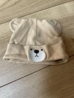 ベビー用クマデザイン帽子 36-40cmのサムネイル