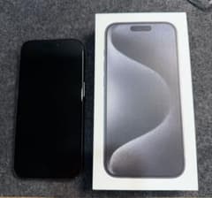 iphone 15 pro ブラックチタニウム 本体 256G USBのサムネイル