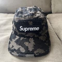 Supreme デジタルカモ柄 キャンプキャップ - メルカリ