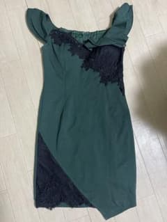 キャバクラ 緑 ドレスのサムネイル