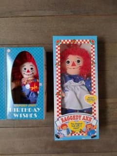 Raggedy Ann & Raggedy Andy 人形セット - メルカリ