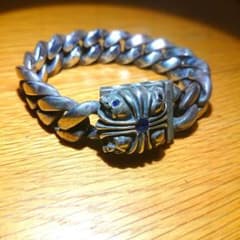 キ*ツ様 A&G IDブレスレット クラシックチェーン シルバー925 90年代 キ*ツ様 A&G IDブレスレット クラシックチェーン シルバー925 90