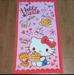 신품 헬로 키티 목욕 타올 핑크 산리오 키티 짱 시마무라 풀