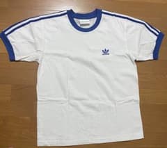adidas リンガーTシャツ　古着　リンガーTシャツのサムネイル