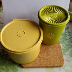 マッカレド出品　タッパーウェア3点 SHOP偶然と必然の間 タッパーウェア オータムキャニスター USA製