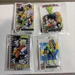 ドラゴンボール　一番くじ　40th アクレクト　4種のサムネイル