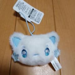 little fluffy friends おかおマスコット水色