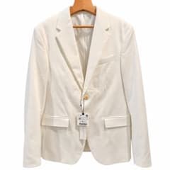 ZARA スリムフィット テーラードジャケット ホワイトのサムネイル