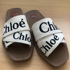 【chii様専用】Chloe WOODY フラットミュールのサムネイル