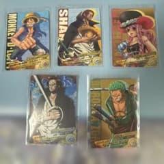 【希少・絶版】ワンピース ARカードダス 10枚まとめ売り ワンピース ARカードダス 5枚セット - メルカリ