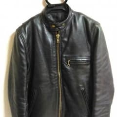 週末値下！　バンソン VANSON type B シングルライダース　サイズ36のサムネイル