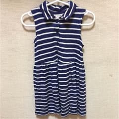 next♡ネクスト 80cm ボーダーシャツワンピのサムネイル