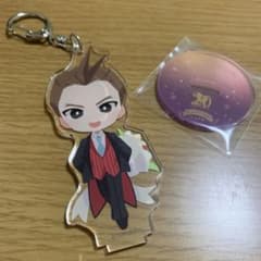 逆転裁判　20周年　王泥喜法介　カプコンカフェ アクリルキーホルダーのサムネイル