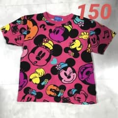 Tokyo Disney Resort 미니 마우스 총 무늬 T 셔츠 150
