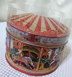 【缶のみ】チャーチル カルーセル缶 【メリーゴーランド 】のサムネイル