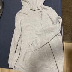 SHEIN CURVE プルオーバーパーカー グレー 2XLのサムネイル