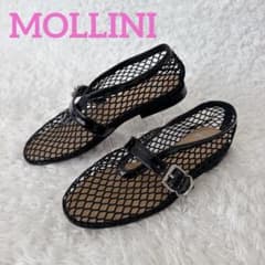美品】Mollini メッシュストラップシューズ 36 - メルカリ