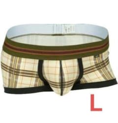 新品/完売人気モデルTOOT】TOOT マドラスチェック ナノボクサー L