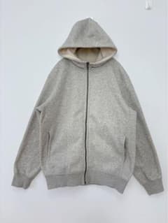 UNIQLO ユニクロ ボアスウェットフルジップパーカ 長袖 フード M