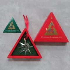 SWAROVSKI クリスマスオーナメント 1991年 - メルカリ