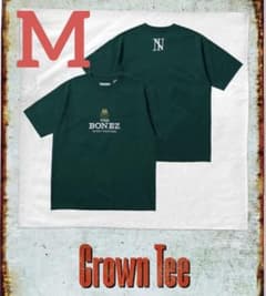 新品The Bonez Crown Tee Tシャツ　グリーン　Mサイズ 新品The Bonez Crown Tee Tシャツ グリーン Mサイズ - メルカリ