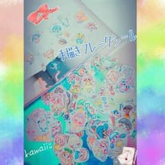 手描き フレークシール バラエティセットのサムネイル