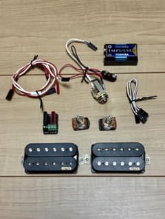 【美品】EMG FAT55　セット＋配線のサムネイル