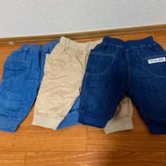 ベビー ズボン パンツ サイズ80 3枚setのサムネイル