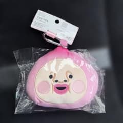 코비토즈칸 카라비나 봉제 인형 지퍼 마스코트 카쿠레모모지리
