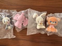 【新品】ガチャガチャ 三英のぬいぐるみ 4点セットのサムネイル