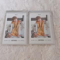 センラ フォトカード チェキ Brun ブラン 2枚セット 黄色 - メルカリ