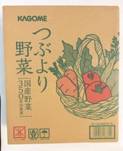 KAGOME つぶより野菜 195g✖️30本〈賞味期限2027.1.19〉 - メルカリ