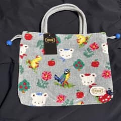 FEILER×familiar 巾着バッグのサムネイル